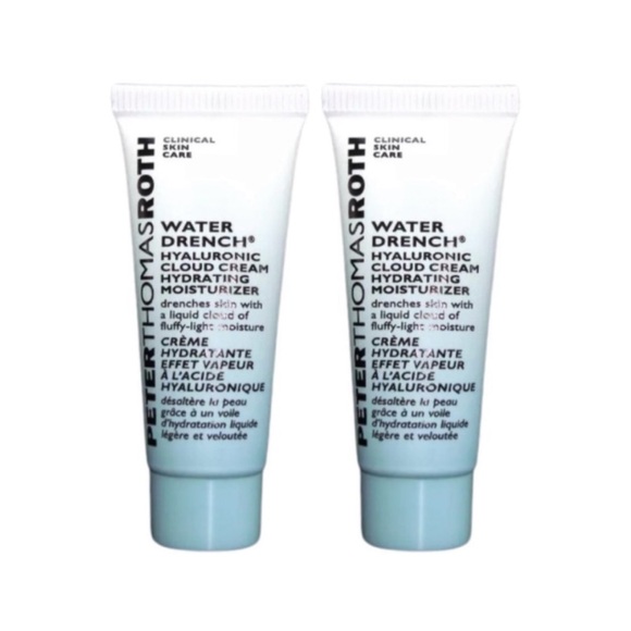 2 x PETER THOMAS ROTH Water Drench Hyaluronic Cloud Cream - .25 oz ea. - Picture 1 of 6